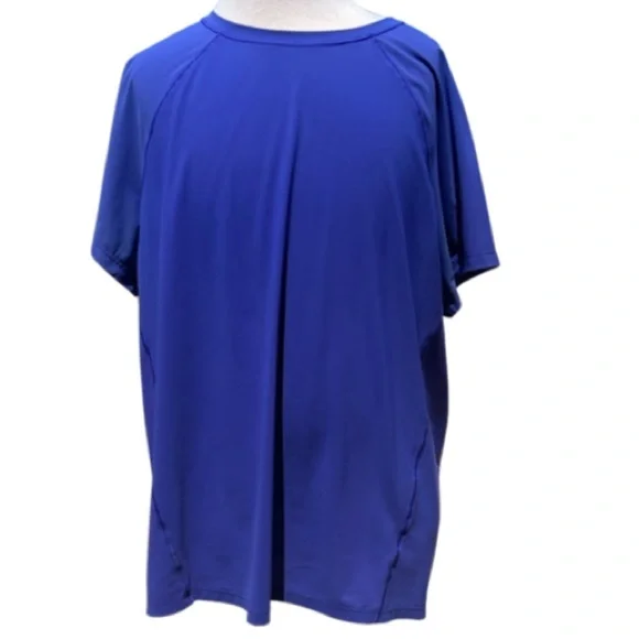 Athleta Seamless Periwinkle Tee - Picture 5 of 6